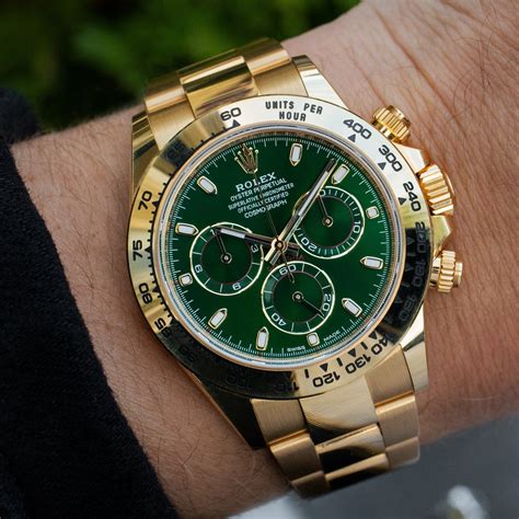 green watch rolex